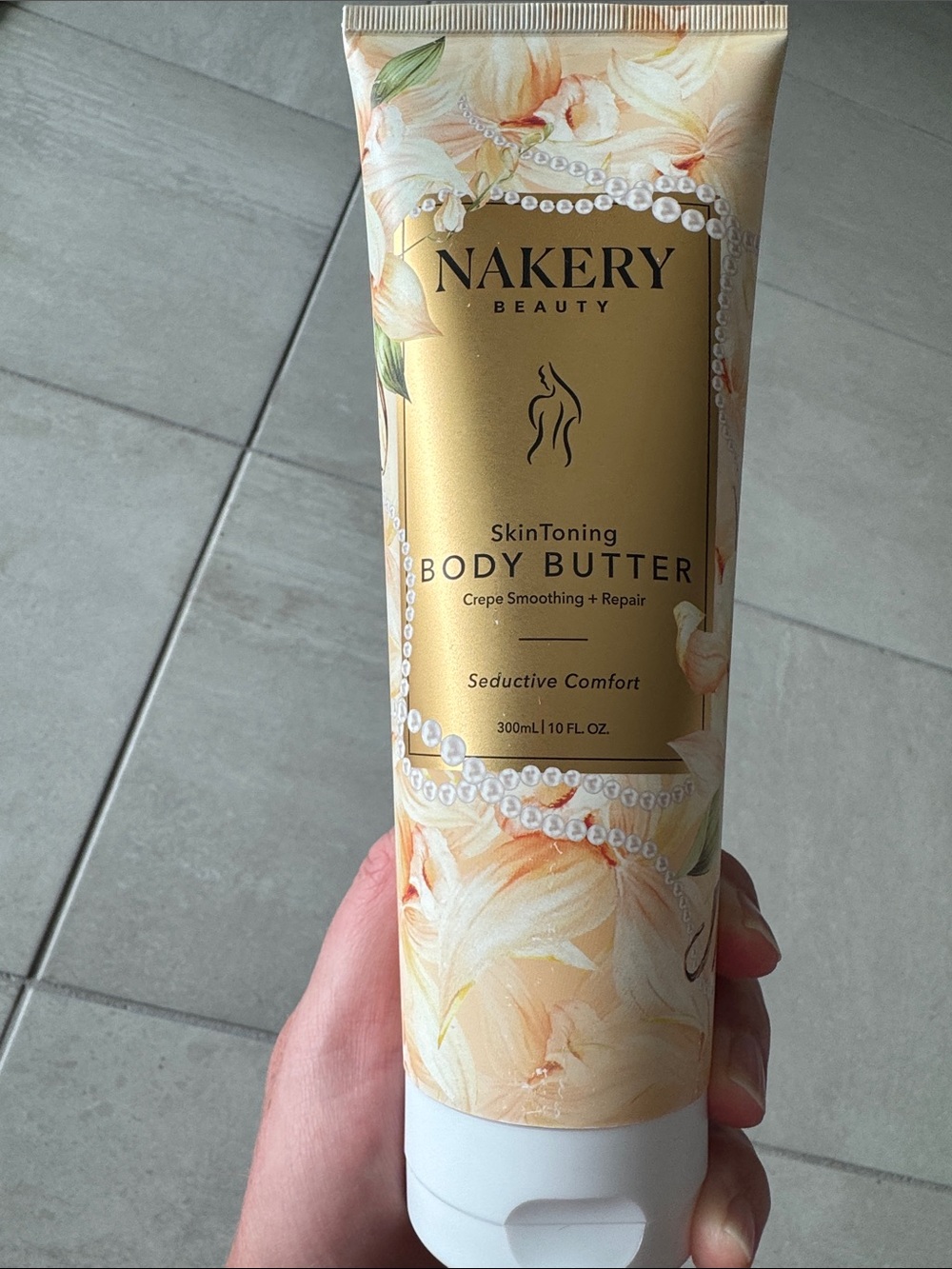 Nakery Beauty SkinToning Body Butter - Seductive Comfort NWT 300ml